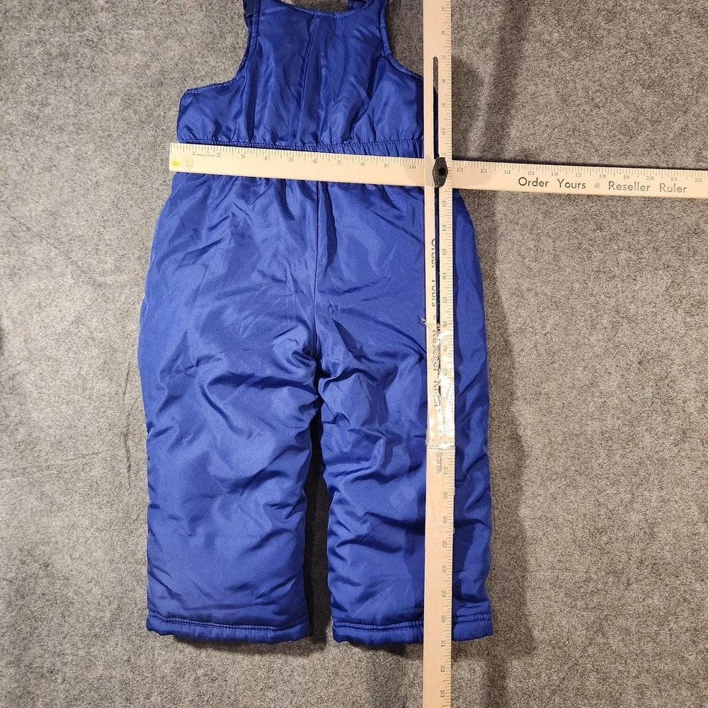 OshKosh Bgosh Snow Bib Pants Girls Toddler 3T Purple Insulated Winter‎ Overalls